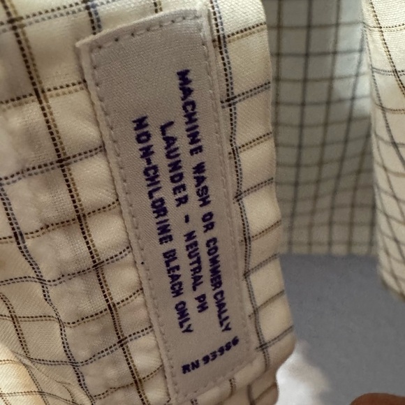 Brooks Brothers Men’s Cotton Button Down Long Sleeve Dress Shirt - Picture 4 of 5